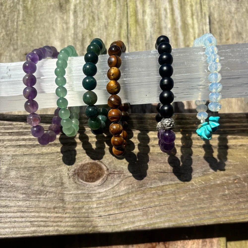 ✨ PICK 1 FOR $10 ✨ Crystal Natural Stone Healing Bracelets | Bundle 3 for $25! - Picture 3 of 9